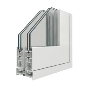 Portes coulissantes en aluminium en verre isolé de haute qualité